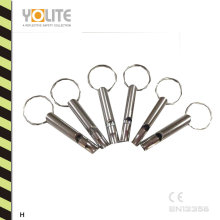 Sifflet en métal de haute qualité pour Keychain